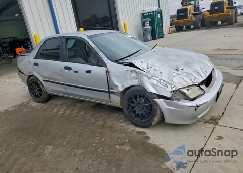 2000 Mazda Protege Dx from USA, damaged, VIN JM1BJ2226Y0295018